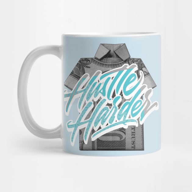 Hustle Harder Snowflake 90 by funandgames